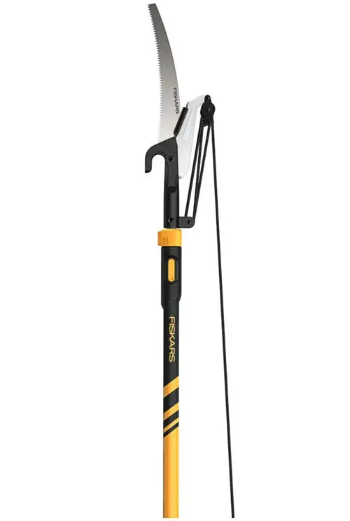 Fiskars 393951-1001 Curved Extendable Tree Pruner Steel Blade