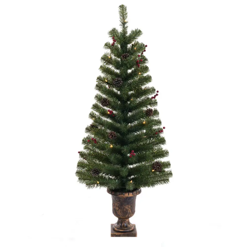 Celebrations KH66-613 Mixed PVC Artificial Christmas Tree 6.5 Ft Realistic Holiday Decor