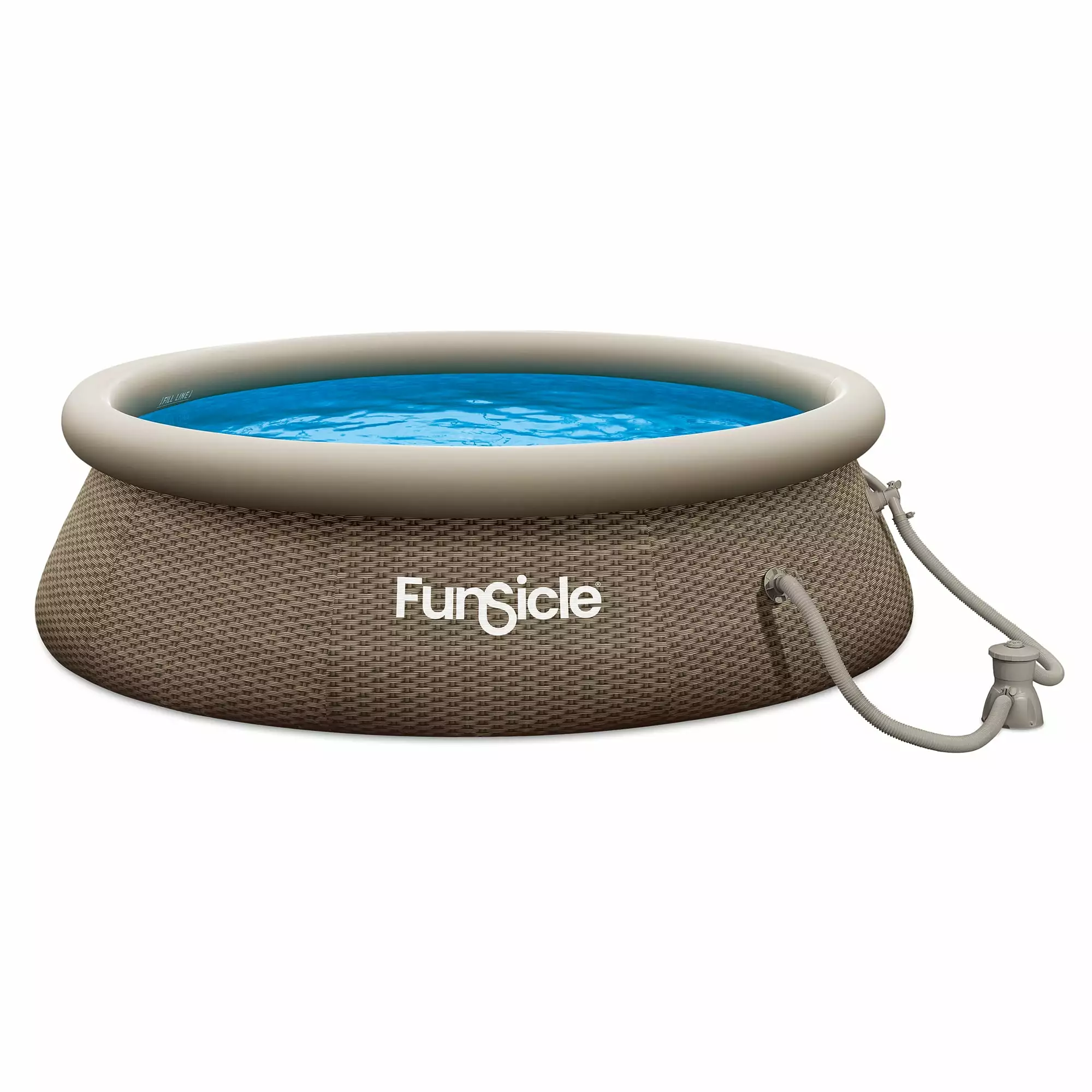 Funsicle 10ft x 30in Round QuickSet Designer Above Ground Pool Age 6 & Up 10ft