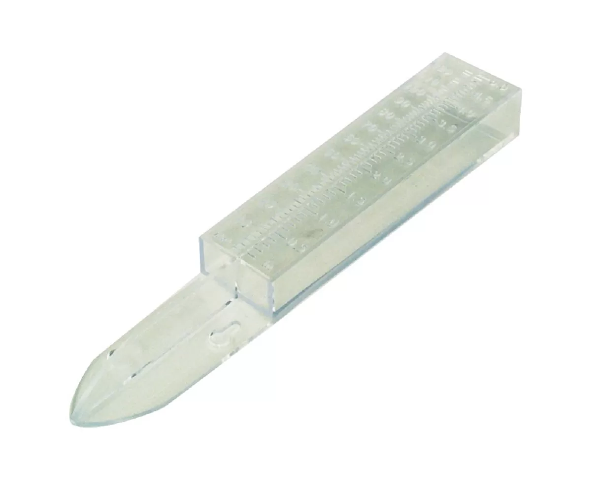 Taylor 2703 Clear-Vu Rain Gauge 10-3/4 Inch Accurate Rainfall Measurement