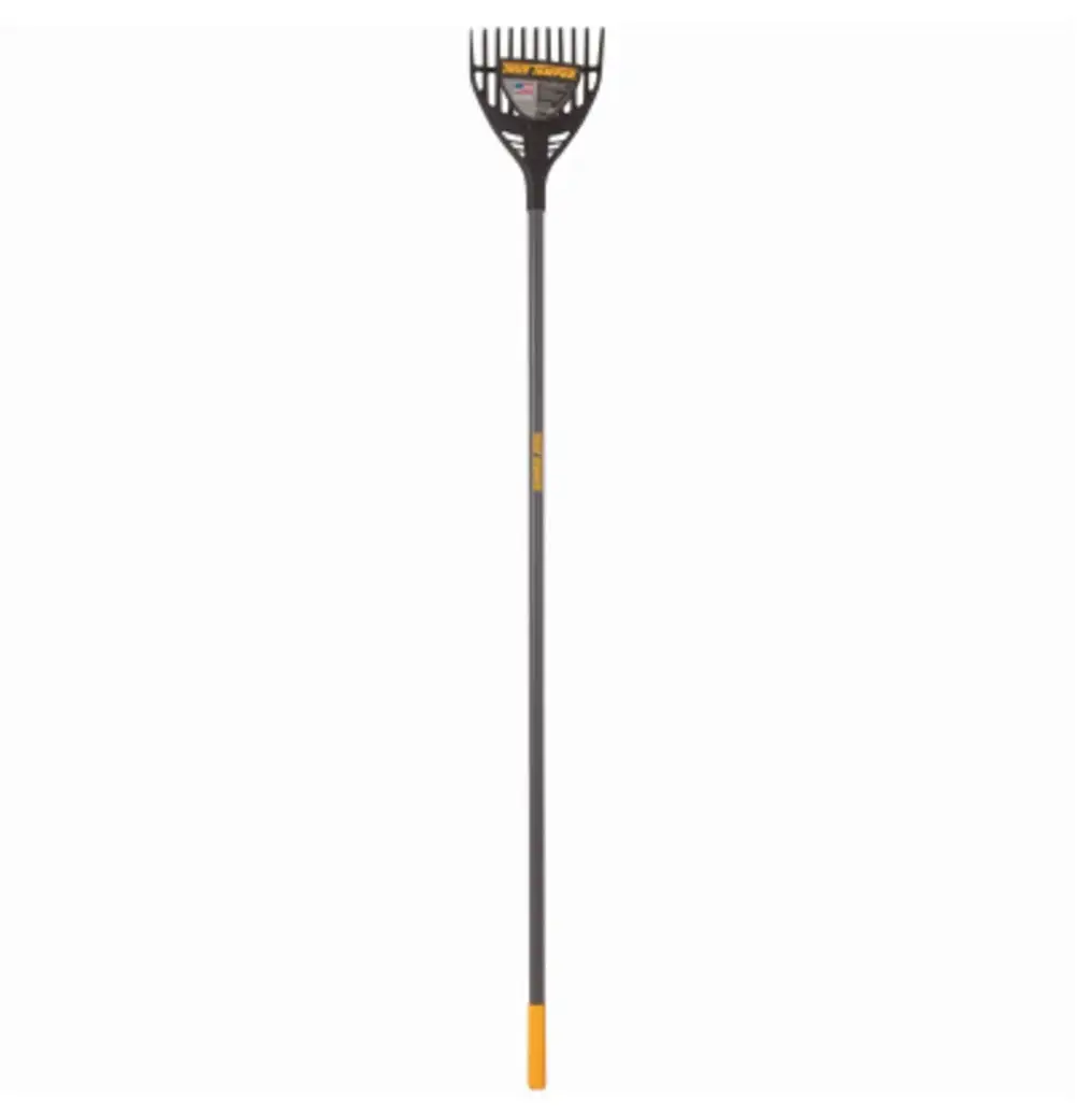 True Temper 2919100 Poly Shrub Rake 8 Inch Lightweight Garden Work