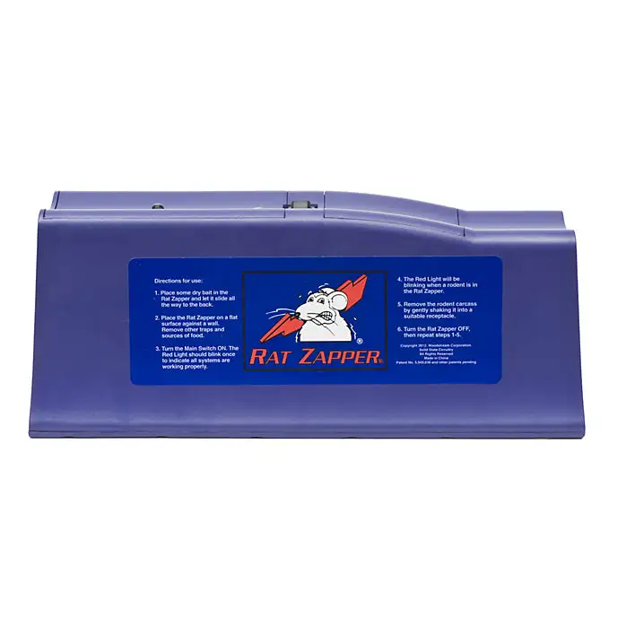Rat Zapper RZC001-4 Classic Rat Trap 4 D Batteries 20 Kills