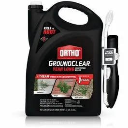 GroundClear Vegetation Killer Spray Wand Ready-to-Use 1.33-Gallon Ortho