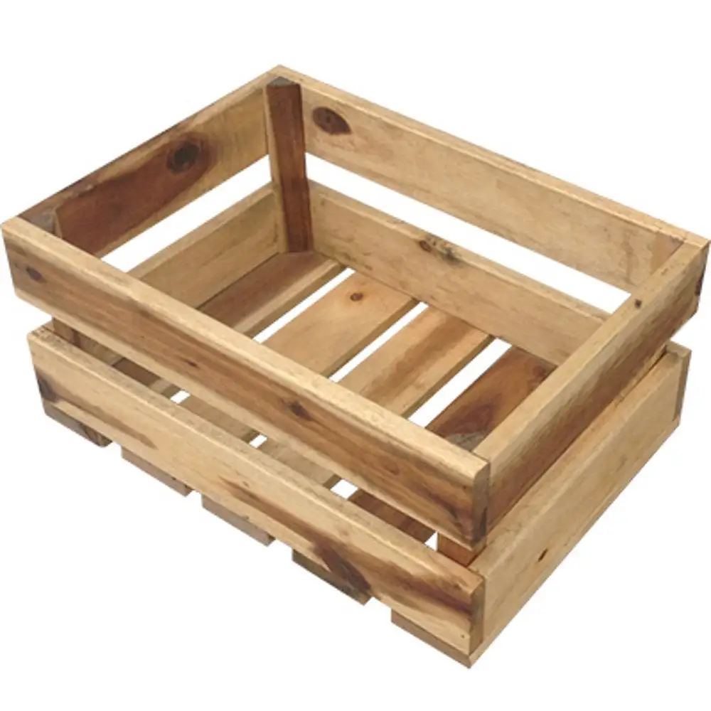 Avera AWP413205KD Rectangular Planter 20.5 Inch Natural Outdoor Garden Box