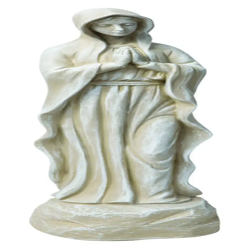 Infinity Cement White 26 . Madonna Statue Pack 4 Garden Decor