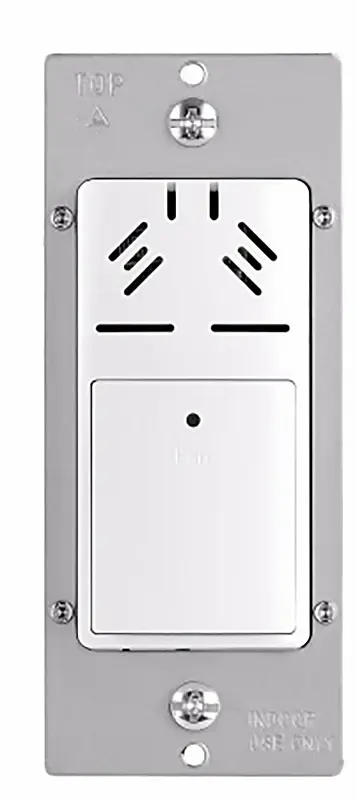Eaton HDFS3P1-W-L Humidity Sensor and Fan Control, 1-Pole, 15 , 120 VAC, 45 to 80 %, Ivory