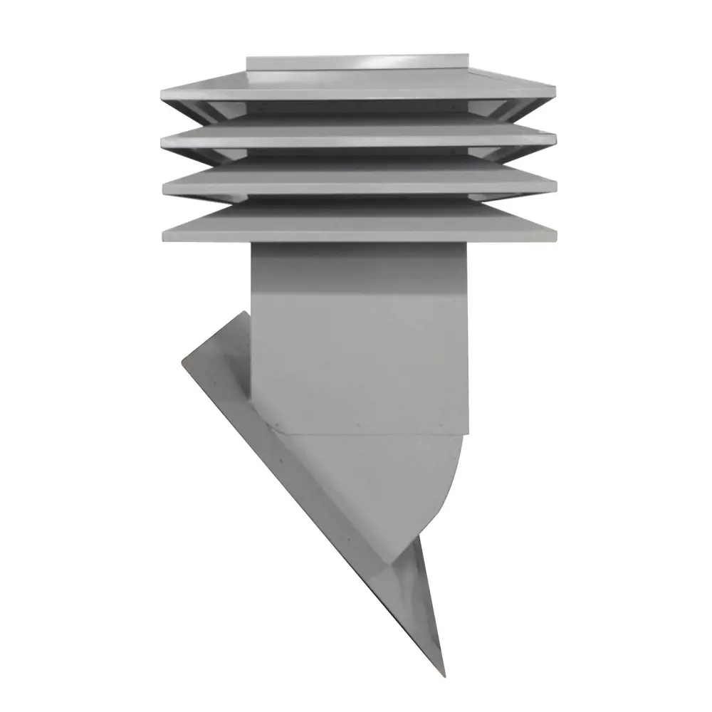 OPTI-A412 Variable 4 Wings Roof Attic Ventilator Sloped Roof, Grey