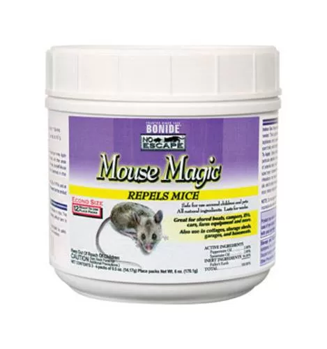 Bonide 866 No Escape Mouse Magic Repellent 12 Pack Rodent Control