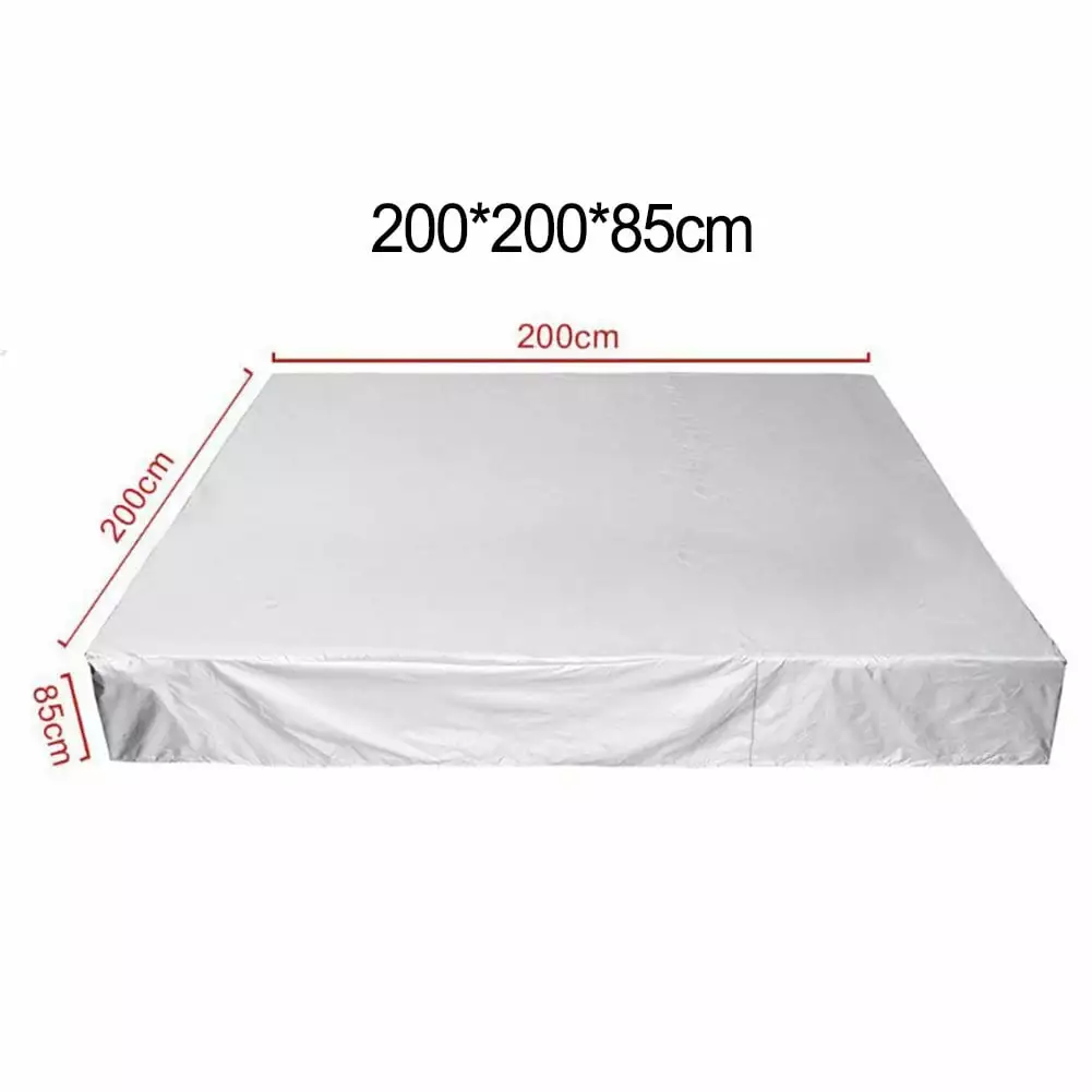 Waterproof Thermal Insulation Spa Cover Replacement Protector Hot Tub 200x200x85cm