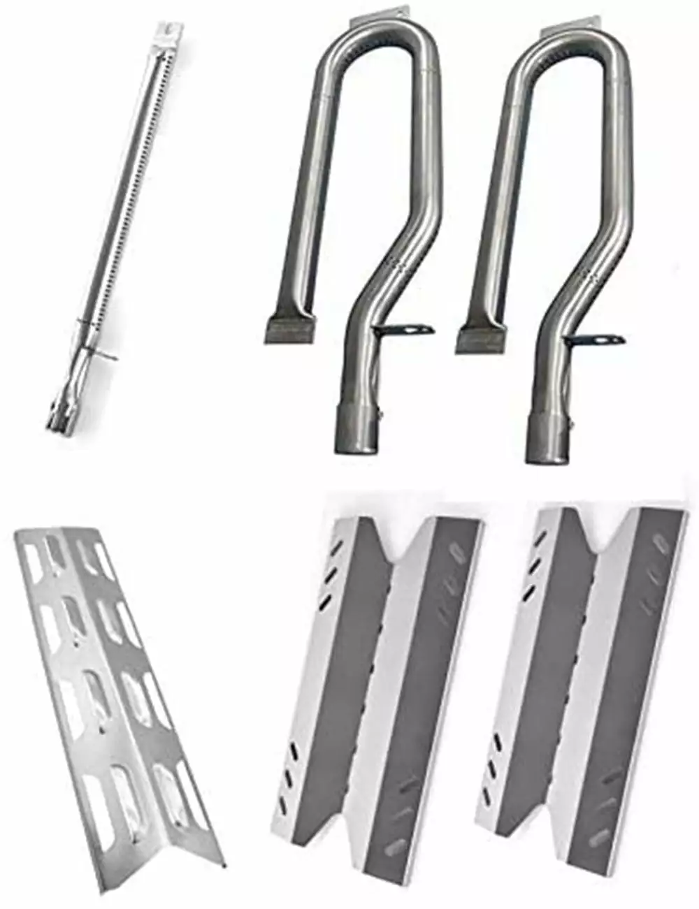 Replacement BBQ Parts Kenmore 119.16240 Includes 3 Heat Plates and 3 Burners Grill Zone