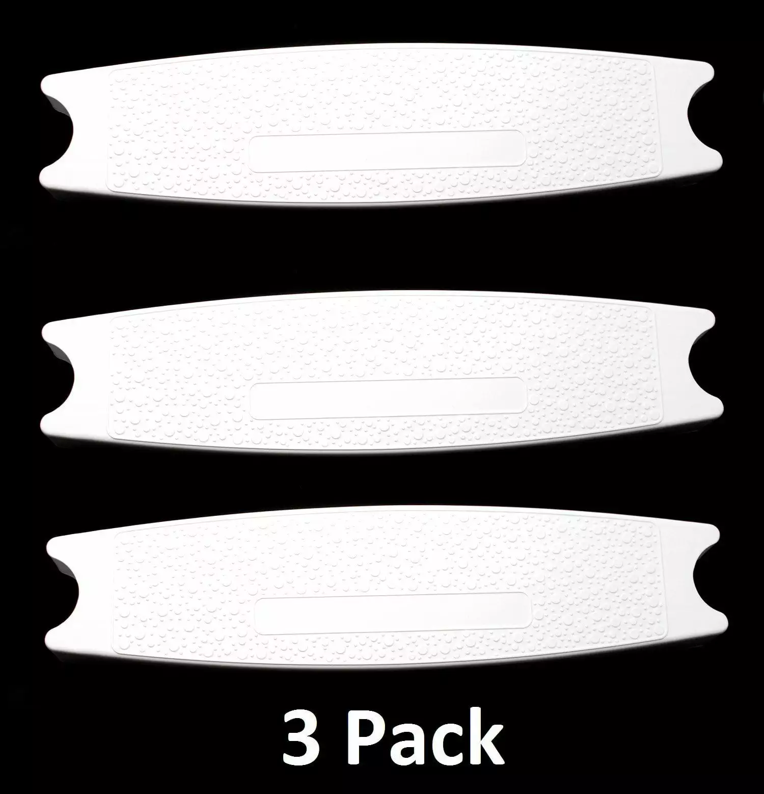 Plastic Replacement Pool Ladder Step Rung - 3 Pack -ground or Above-ground Swimming Pool Ladders