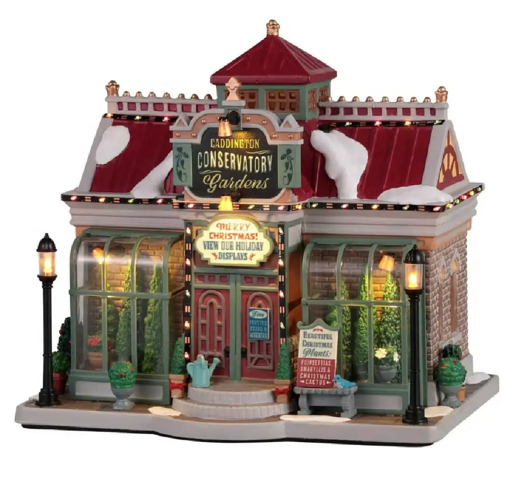 Lemax 25863 Christmas Santa Hot Rod Garage Resin Village Collectible