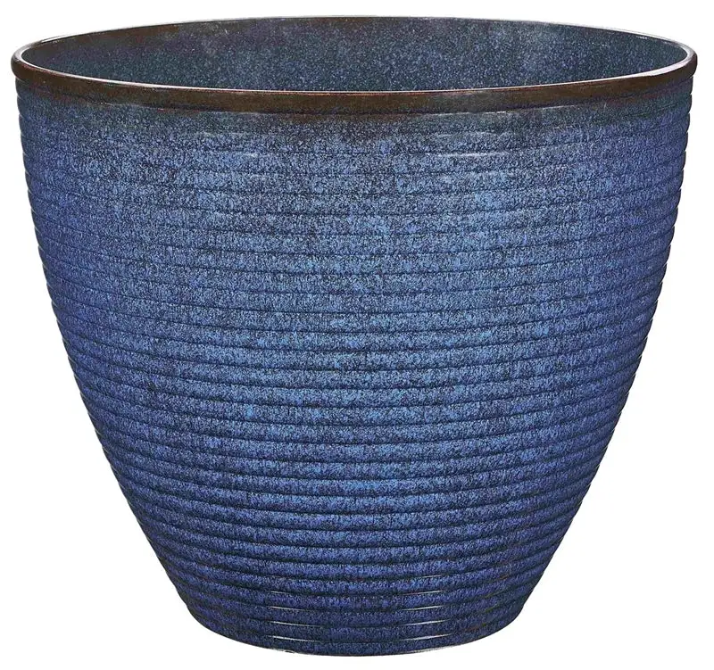 Soundbest PT-S007 Int Sourcing Wave Planter Resin 17-3/4 x 15 Inches