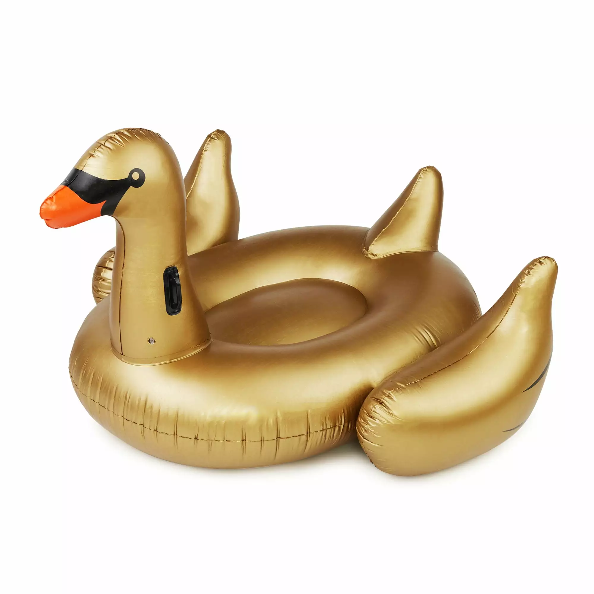 Swimline Vinyl Inflatable Giant Rideable Pool Float Gold