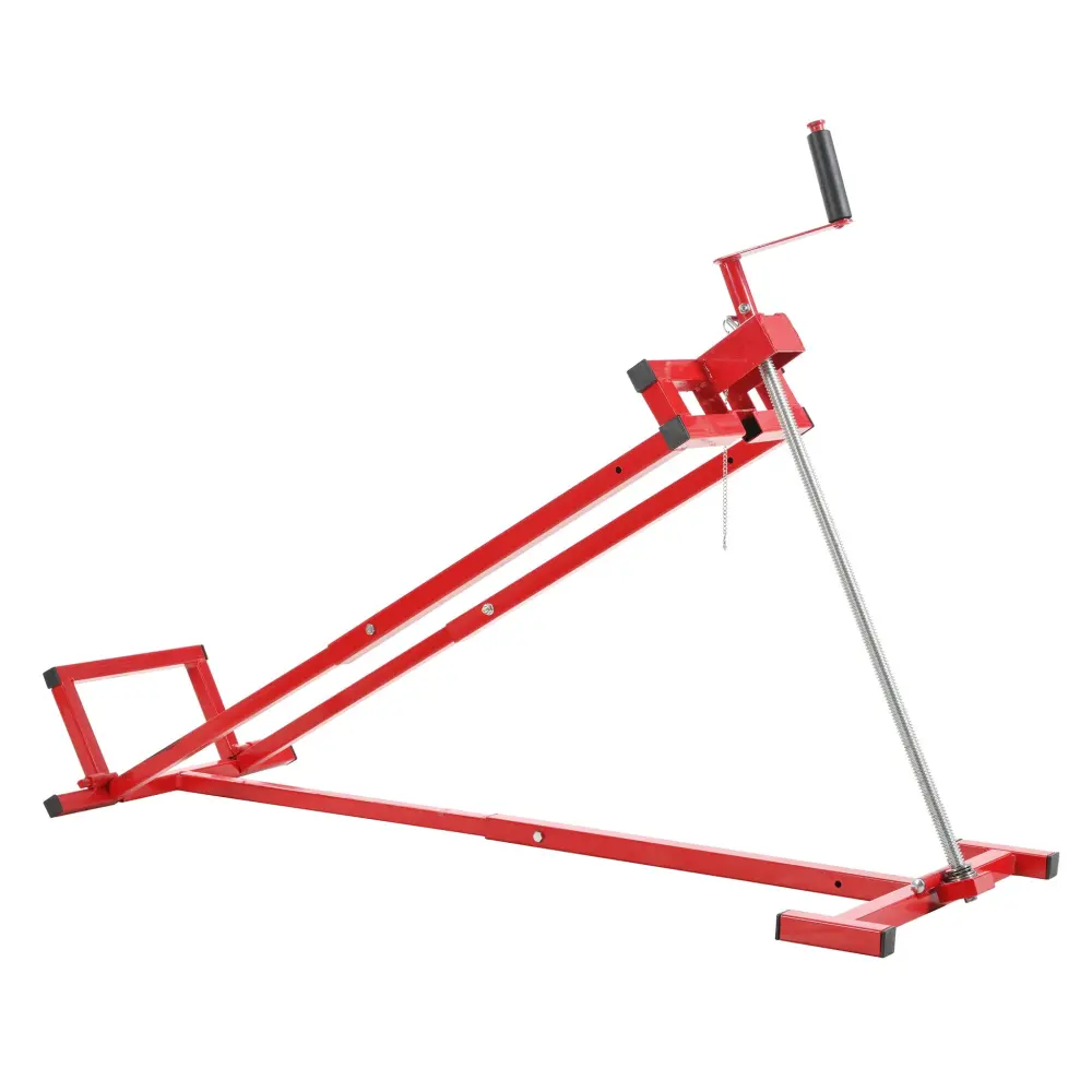 Universal Easy Lawn Mower Lift Riding Tractors, 800 Lbs Capacity - Red