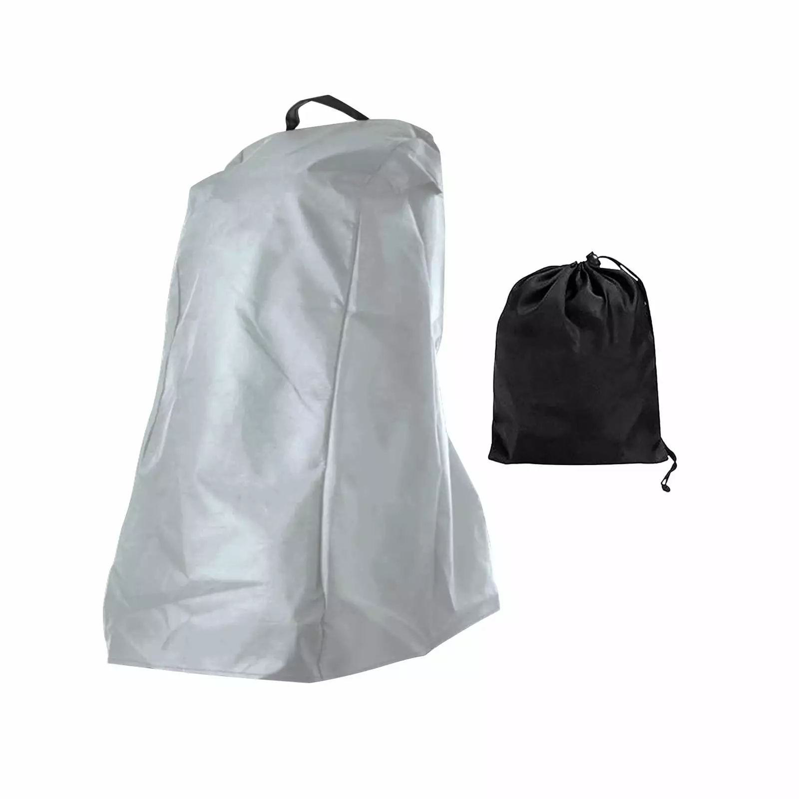 Universal Robotic Pool Cleaner Cover Outdoor Protection Elastic Hem Grey