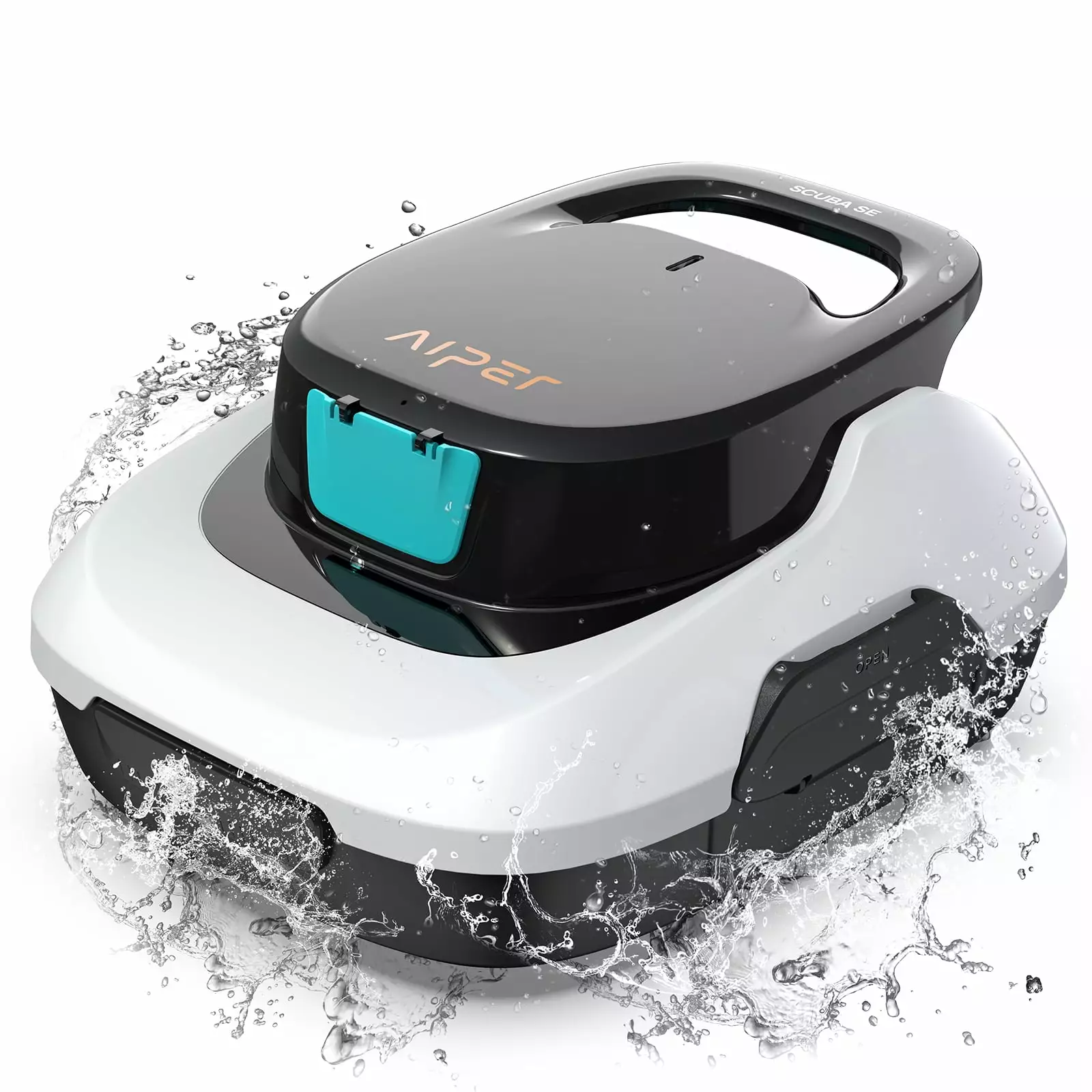 AIPER 2024 Scuba SE Automatic Pool Vacuum Cleaner Robotic Pool Cleaner Above Ground Pools Cordless