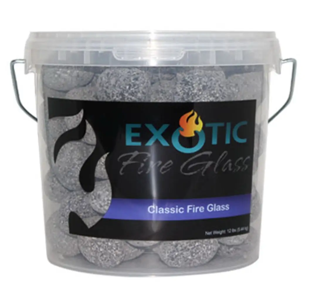 Exotic Pebbles & Aggregates Lava Oval Fire Stones - Black Landscaping Rocks Fire Pits