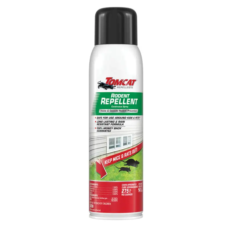 Tomcat Animal Repellent Spray Rodents 14 oz Pack 8