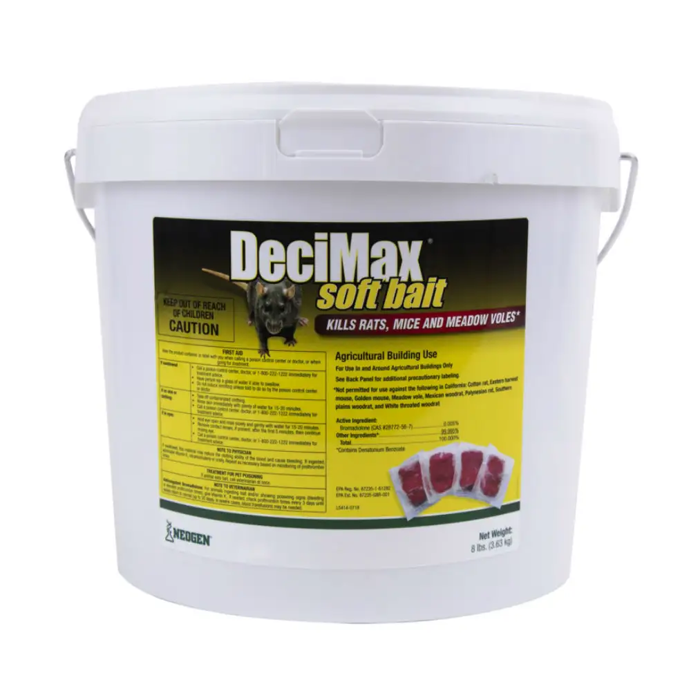 Neogen 116841 DeciMax Soft Bait 8 Lbs Rodent Control