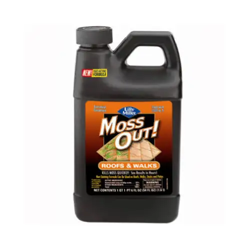 Lilly Miller 100099149 Moss Out Liquid Concentrate Roofs & Walks 54 Oz Non-Staining Formula