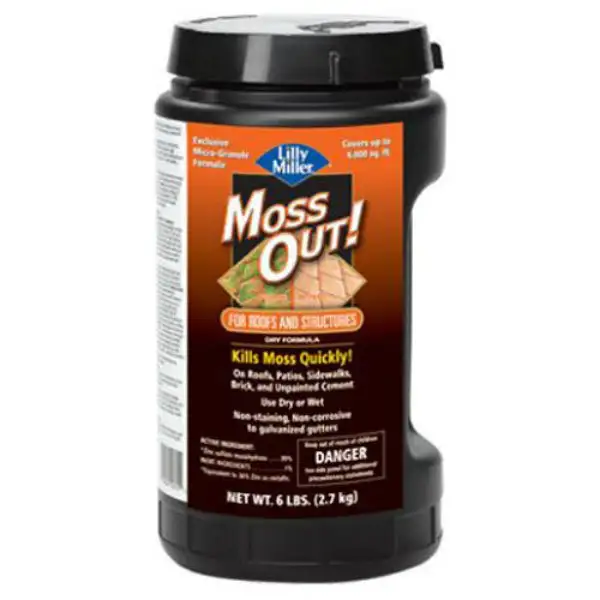 Lilly Miller 100099153 Moss Out Roofs & Structures 6 Lb Granular Moss Inhibitor