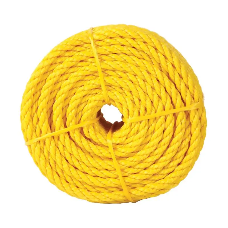 Koch 1/2 D X 100 ft L Yellow Twisted Polypropylene Rope Heavy Duty Outdoor Use