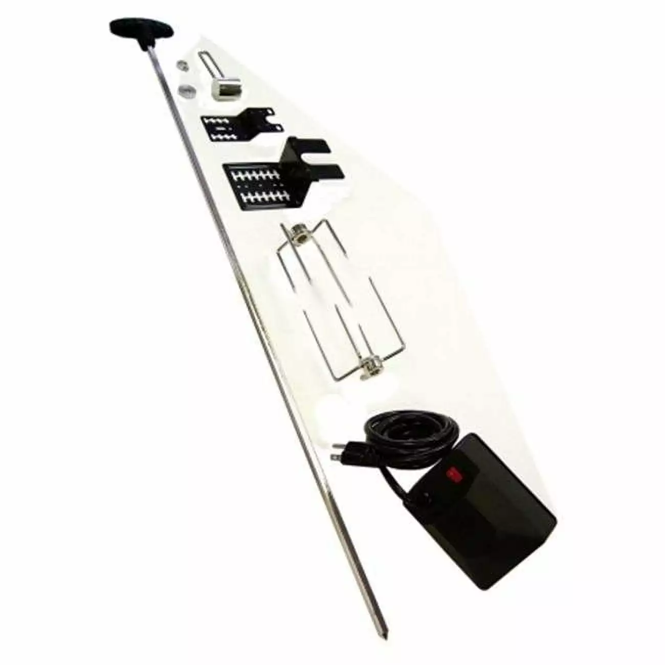 GrillPro 60090 AC Powered Heavy Duty Grill Rotisserie Kit Outdoor Cooking