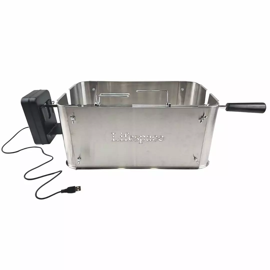 Lifespace Go-Anywhere Portable Grill Rotisserie Riser Extension Kit lifespaceint