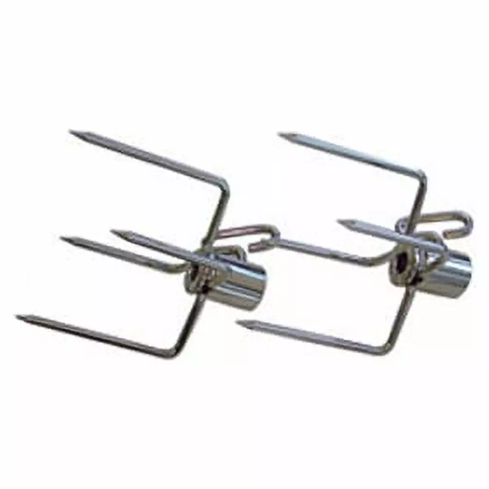 64002 Meat Fork Set Heavy Duty Rotisserie 2-Prong Grill Accessories Napoleon