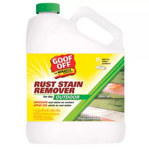 Goof Off GSX00101 Rust Stain Remover 1 Gallon Heavy Duty Cleaner