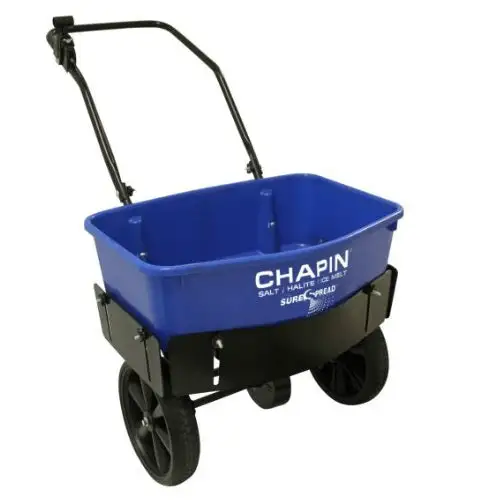 Chapin 8003A Salt-Ice Melt-Halite Push Spreader Winter Maintenance