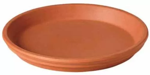 Deroma 87290PZ Terra Cotta Saucer 11.5 Inches Plant Pots