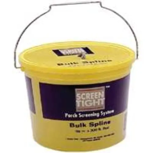 Screen Tight SPLINE300 Screen Retainer Spline 0.160 x 300 Feet Black