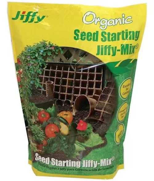 Jiffy G316 Organic Seed Starting Mix 16 Quart Healthy Plant Growth
