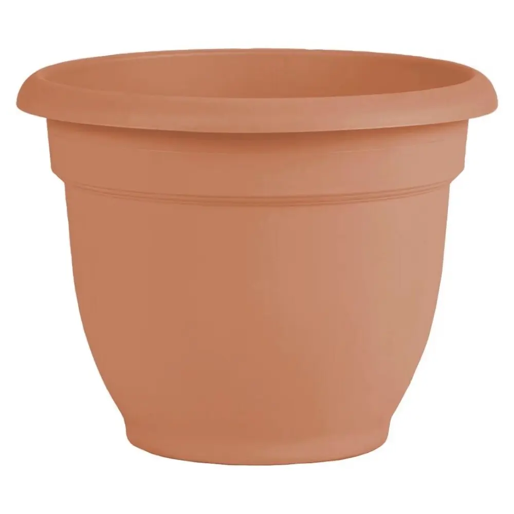 Bloem Ariana Self-Watering Planter Terracotta 12 Inch Classic Garden Pot