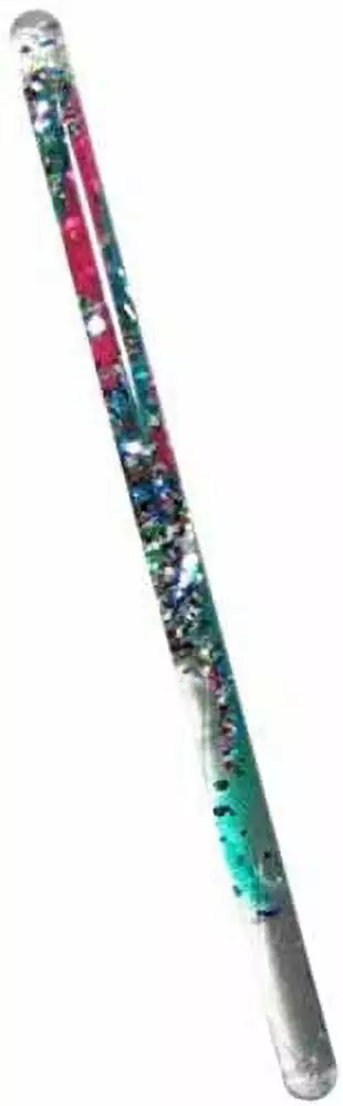 Glitter Wand Magic Wonder Tube Kids Teachers Therapists Sensory Room Classroom Talking Stick Jumbo 11 Inch