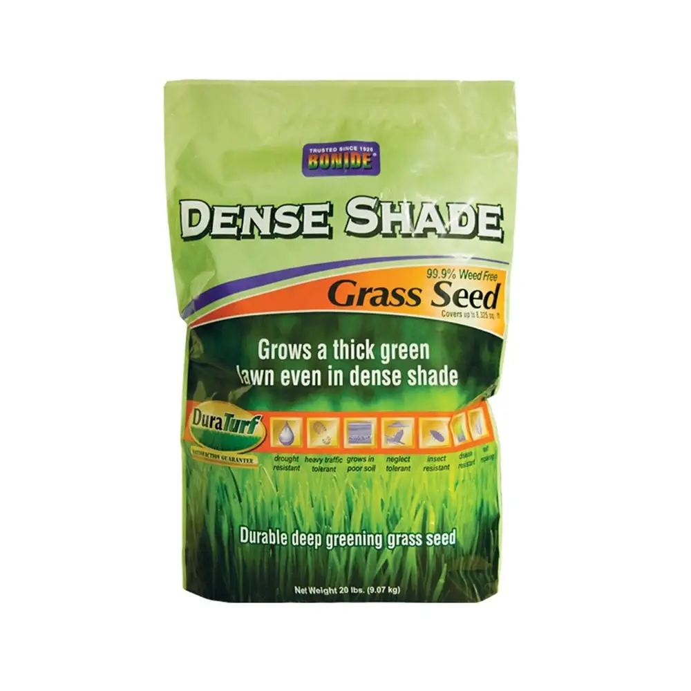 Bonide 60217 Duraturf Dense Shade Grass Seed 20 Lbs