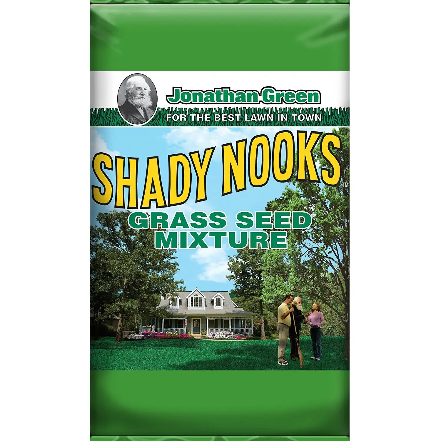 Jonathan Green 11959 Shady Nooks Grass Seed Mixture 7 Lb Bag Covers 5250 Sq.Ft.