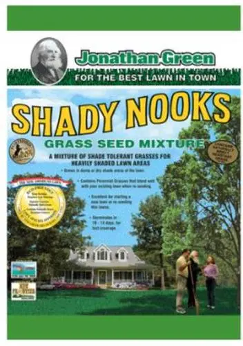 Jonathan Green 11960 Black Beauty Shady Nooks Premium Grass Seed Mixture 25 Lb Bag