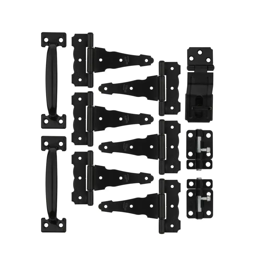 National Hardware N166-006 Shed Kit Steel Black