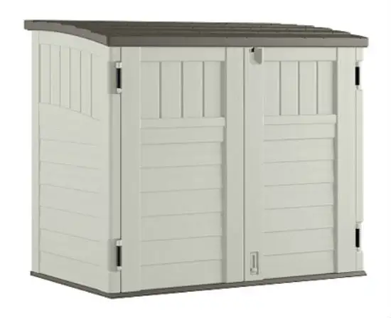 Suncast BMS2500 Horizontal Storage Shed 34 Cubic Feet