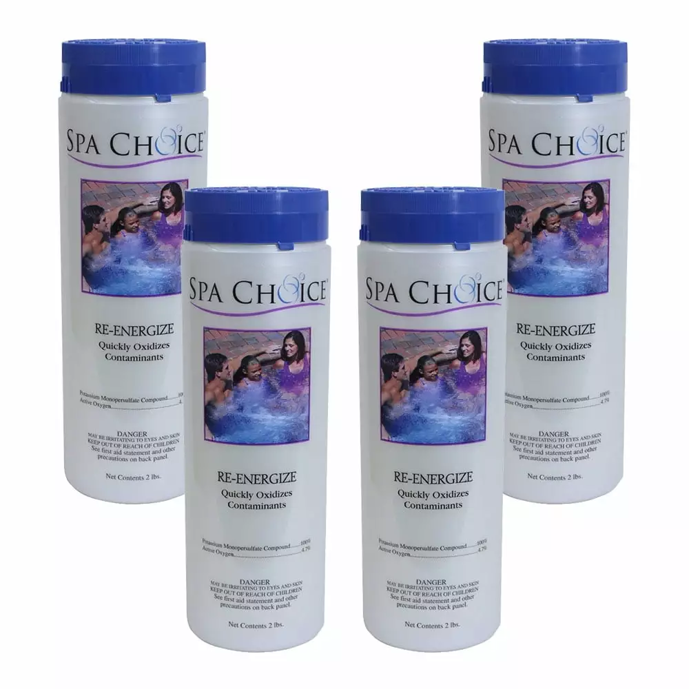 Spa Choice Re-Energize Non-Chlorine Shock 2-Pounds Hot Tubs and Spas