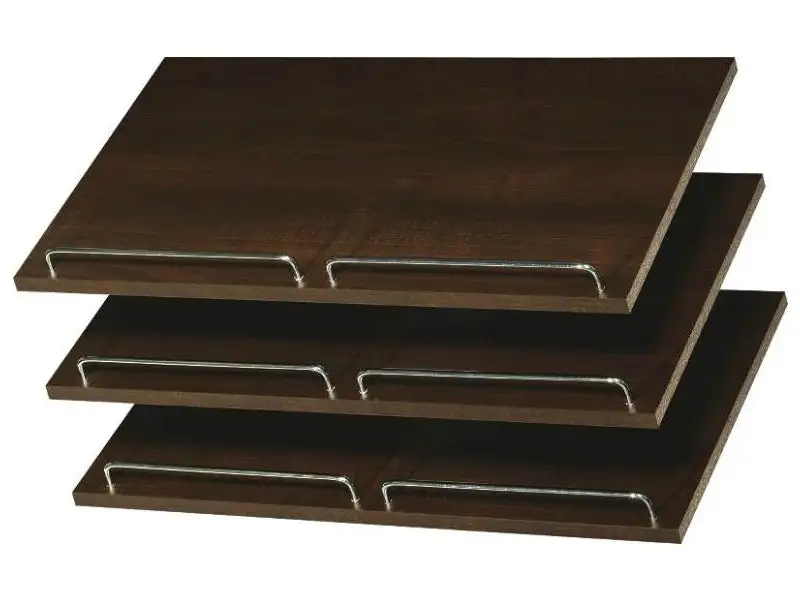 Easy Track RS1600-T Shoe Shelves Truffle 24 Inch Shoe Storage Organizer