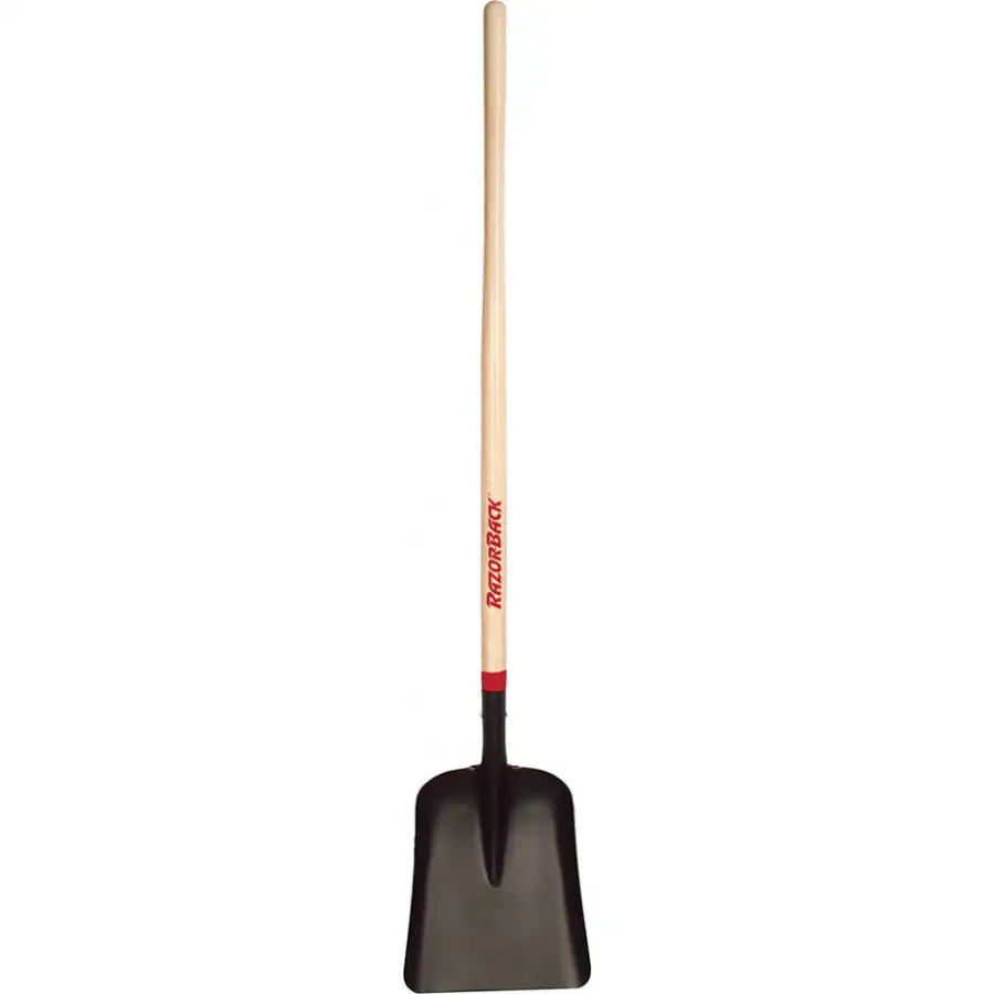 Razor-Back 79805 Steel Scoop Eastern Pattern Shovel Wood Handle