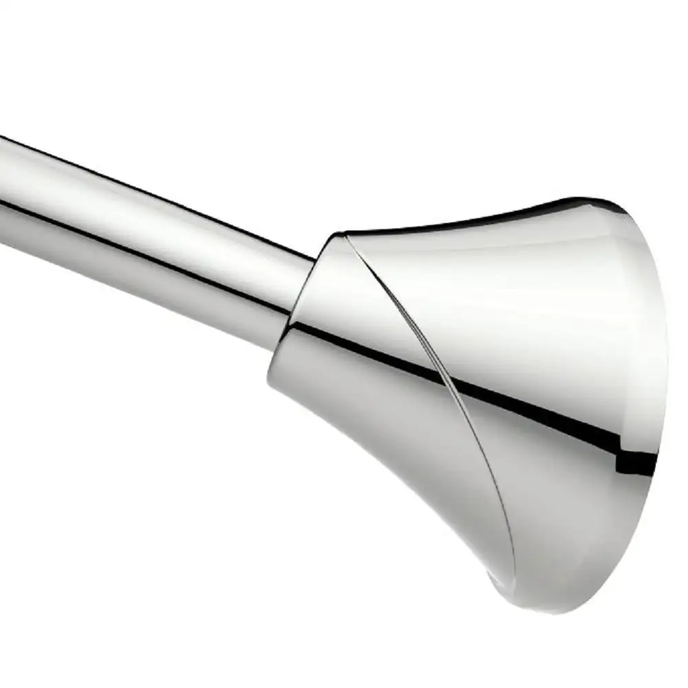 Moen CSR2155BN Decor Curved Shower Rod Brushed Nickel Modern Bathrooms