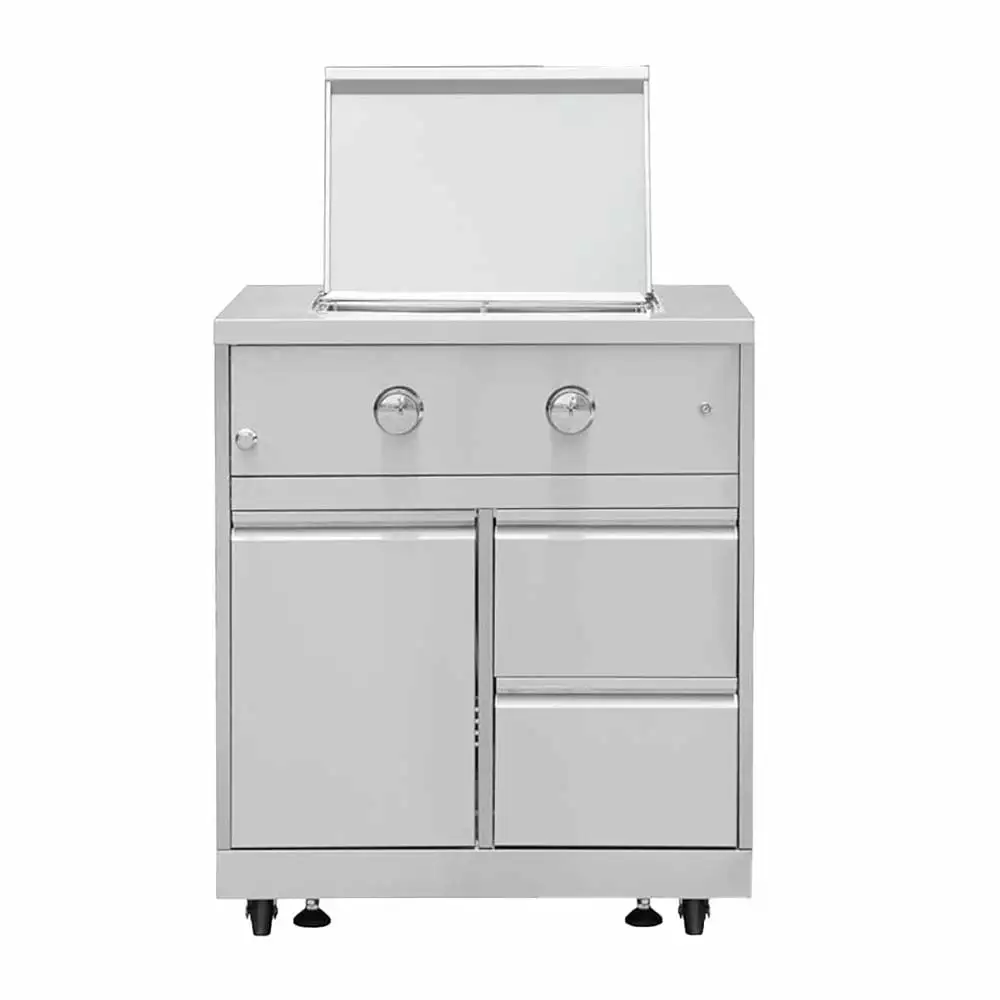 CT Copper Customize Double Side Burner Cabinet BBQ Propane Gas Grill Professional CT Copper Tailor