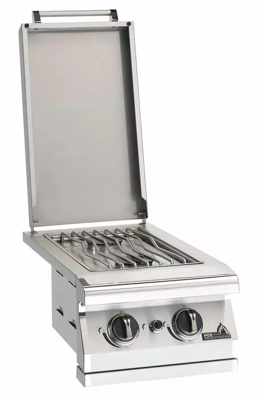 PGS Legacy Series DSBKLMSNG Patio Gas Grill Side Burner Stainless Steel Durable Design PGS Grills