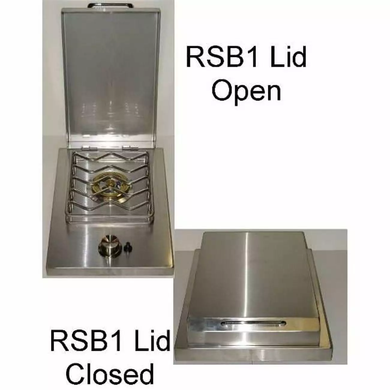 RCS Grills RSB1 Stainless Steel Side Burner Outdoor Kitchens RCS Gas