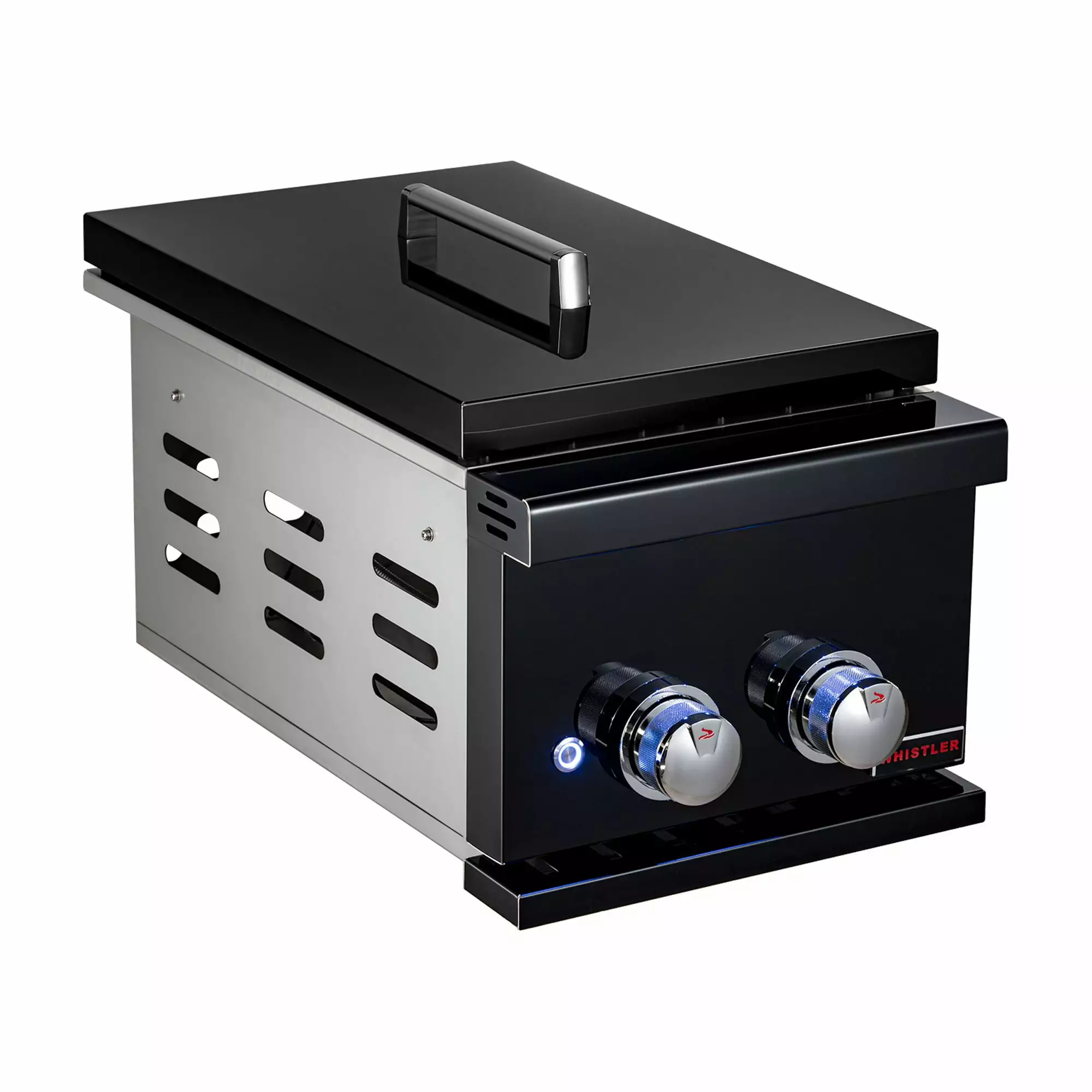 Whistler Prime Double Side Burner Outdoor BBQ Grill 24000BTU High Power Gas Burner